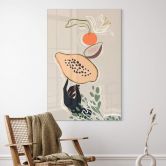 Acrylglasbild Kunst - Arty Guava - Papaya Balance 