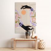 Acrylglasbild Arty Guava - Umarme die Sonne 