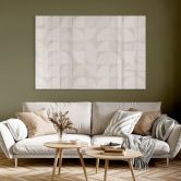 Acrylglasbild Halbkreise im Retro-Stil - Bloomery Decor 