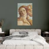 Acrylglasbild Portrait der Venus - Inspiriert von Botticelli 