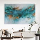 Acrylglasbild Gefrorenes Wasser - Fedrau 