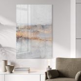 Acrylglas Fredriksson - Gouden spoor in de mist 