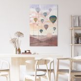 Tableau en verre acrylique - Goed Blauw 