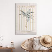 Akrylbillede Palmetræ på den franske riviera - Grace Digital Art 