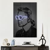 Acrylglasbild Karl Lagerfeld - Mielu 
