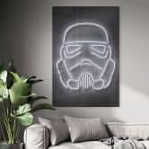 Acrylic print Stormtrooper helmet - Mielu 