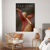 Acrylglasbild Nap Time - Inspiriert von Ducreux - Selbstportrait 