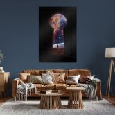 Tableau sur verre acrylique La porte de l'espace - Nicebleed 