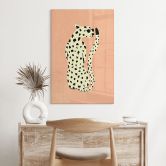 Tableau en verre acrylique Guépard élégant avec lunettes de soleil - Oltmanns 