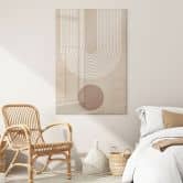 Acrylglasbild Abstrakte Geometrie in Balance - Ristova 