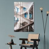 Acrylglasbild Imposantes Treppenhaus mit altem Charme - Robroek 