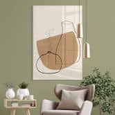 Acrylglasbild The Miuus Studio - Abstrakte Vasen 
