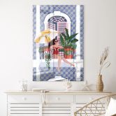 Acrylglasbild Urlaub auf dem Balkon - Tomljanovic 