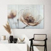 Acrylglasbild Trockenblüte Beige Naturpoesie - Treechild 