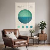 Acrylglasbild Bauhaus Mavi Daire - Tunaboylu 
