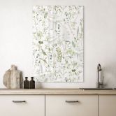 Tableau sur verre acrylique Herbes et fleurs sauvages - UN Designs 