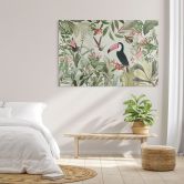 Acrylglasbild Tukan im Dschungel-Paradies - UN Designs 