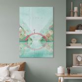Tableau sur verre acrylique Le Japon au Printemps 