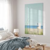 Tableau en verre acrylique Rivers - Mer Baltique 