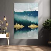 Acrylglasbild SpaceFrog Designs - Morgenruhe 
