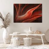 Acrylglasbild Wechsler - Pflanzen Stillleben Agave im Herbst 