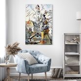 Acrylglasbild Zamart - Kandinsky trifft Dresden 