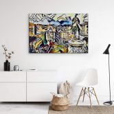 Acrylglasbild Zamart - Kandinsky trifft Rom 