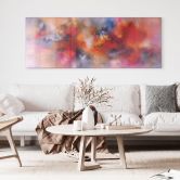 Acrylglasbild Abstrakte Farbexplosion - Fedrau - Panorama 