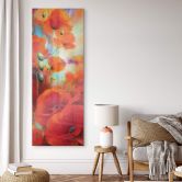 Acrylglasbild Schmucker - Mohntraum - Panorama 