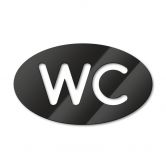 Acryldecoratie WC 