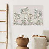 Wandbild Tropischer Wald mit Kakadus - Bloomery Decor - Alu-Dibond 