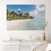 Wall Art Palm Beach in the South Seas - Colombo - Alu-Dibond 