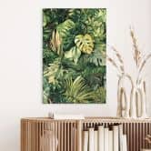 Wandbild Dschungelpflanzen - Jaszke - Alu-Dibond 