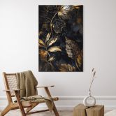 Wandbild Pflanzen in der Nacht - Jaszke - Alu-Dibond 