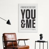 Wandbild You and me - Alu-Dibond - Kerr-Dineen 