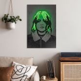 Wandbild Billi Eilish - Alu-Dibond - Mielu 