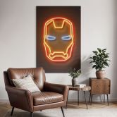 Wandbild Iron Man - Mielu - Alu-Dibond 