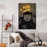 Wandbild Rihanna - Mielu - Alu-Dibond 