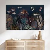 Wandbild Sir Edward - Tief im Ozean - Alu-Dibond 