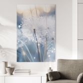 Wandbild Funkelnde Pusteblumen - Treechild - Alu-Dibond  