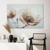 Wandbild Trockenblüte Beige Naturpoesie - Treechild - Alu-Dibond 