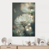 Billede Delikat glitrende blomster - Treechild - Alu-Dibond 