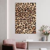 Wandbild Wilder Leopard - Animal Print - Tunaboylu - Alu-Dibond 
