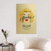 Alu-Dibond mit Goldeffekt Tohmé - Flawless Marilyn 