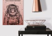 Alu-Dibond Kopereffect – To boldly go… 