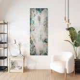 Panorama-Wandbild Adagio in Weiß - Fedrau - Alu-Dibond 