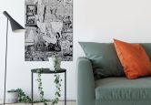 Alu-Dibond-Silbereffekt - Drawstore - In the Livingroom 