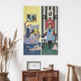 Wandbild Kurt Ard - Heute wie damals (1957) - Alu-Dibond 