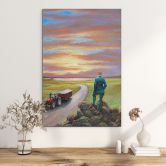 Wandbild Marunde - Feldherrenhügel (2011) - Alu-Dibond 
