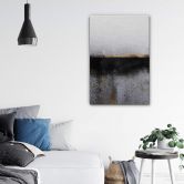 Dibond Schilderij met zilver effect Fredriksson  Smoky Gold 